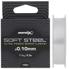 Matrix -  Soft Steel Ultra Power Monofilament / 100m - Matrix