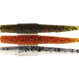 Westin - Creature Bait Ned Worm Slim Clear Water Mix 5.5cm / 1.5gr - Westin