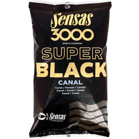 Sensas - 3000 Super Black Canal / 1Kg - Sensas
