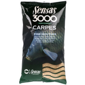 Sensas - 3000 Groundbait Karper / Fijn Gemalen / 1Kg - Sensas