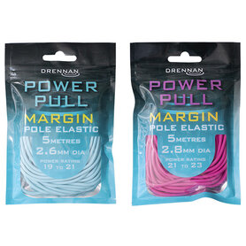 Drennan - Volle elastiek Power Pull Margin Pole Elastic / 6m - Drennan