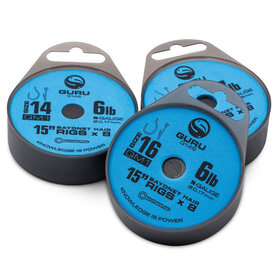 Guru - Onderlijn QM1 Bayonet Hair Rigs 15" Barbless / 38cm - Guru