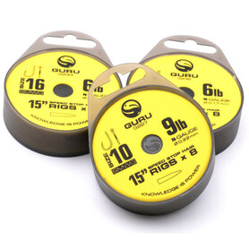 Guru - Onderlijn SMWG Speed Stop Rigs 15" Barbless / 38cm - Guru