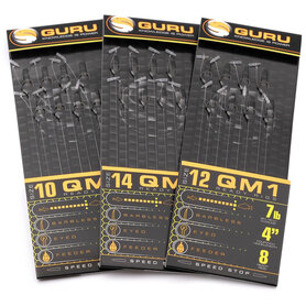 Guru - Onderlijn QM1 Speed Stop Rigs 4" Barbless / 10cm - Guru
