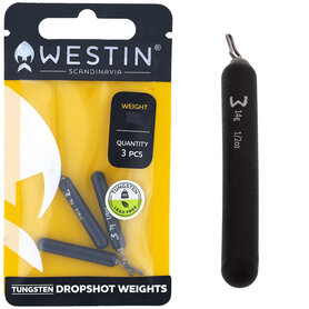 Westin - Tungsten Dropshot Weight Matte Black - Westin