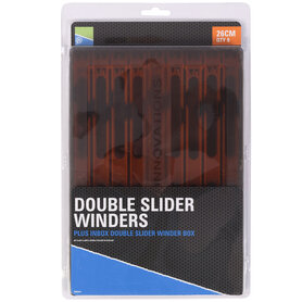 Preston - Double Slider Winders / 26cm Orange In A Box - Preston