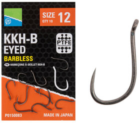 Preston - Haken KKH-B Eyed Barbless - Preston