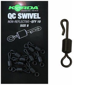 Korda - QC Swivel Standard Non Reflective / Size 8 - Korda