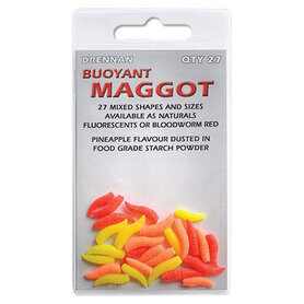 Drennan - Kunstaas Buoyant maggot Fluorescents - Drennan