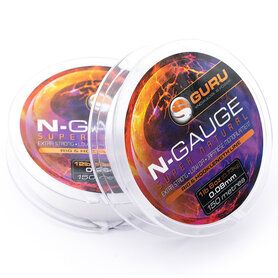 Guru - Lijn nylon N-Gauge Super Natural Clear / 150m - Guru