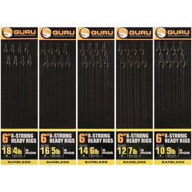 Guru - Onderlijn Super XS Pole Rig 6'' Barbless / 15cm - Guru