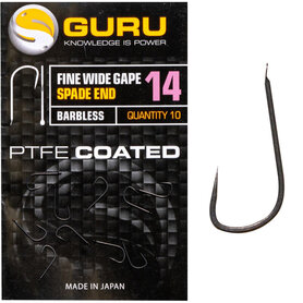Guru - Haken Fine Wide Gape Spade End Barbless - Guru