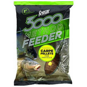 Sensas - 3000 Groundbait Method Feeder Fishmeal Carp / 1kg - Sensas