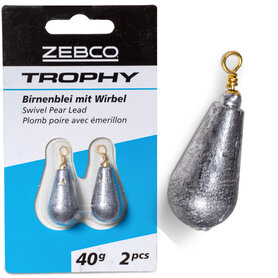 Zebco - Trophy Swivel pear Lead - Zebco