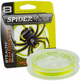 Spiderwire - Fil tressé Stealth smooth 8 150m / High Vision Yellow - Spiderwire