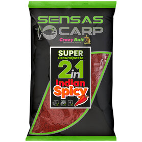 Sensas - Super Groundpaste 2-in-1 Indian Spicy / 1kg - Sensas